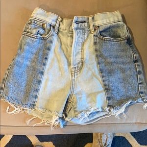 Pacsun multi-wash Jean shorts